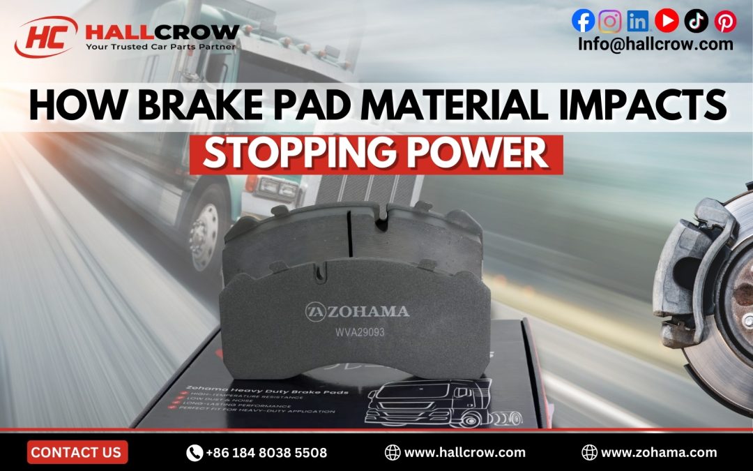 How Brake Pad Material Impacts Stopping Power