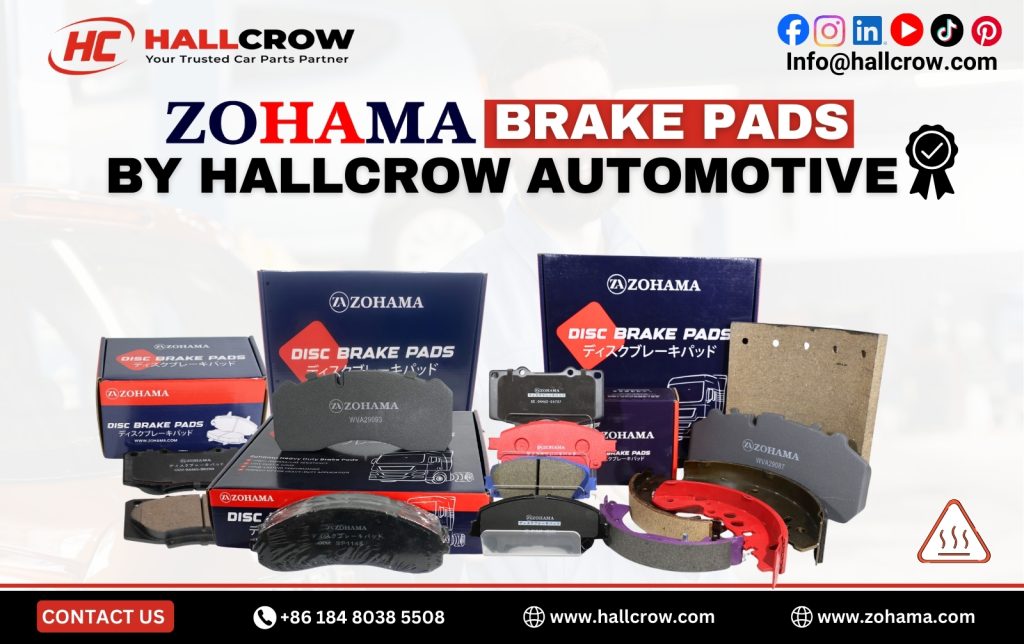 Zohama Brake Pads by HallCrow Automotive 