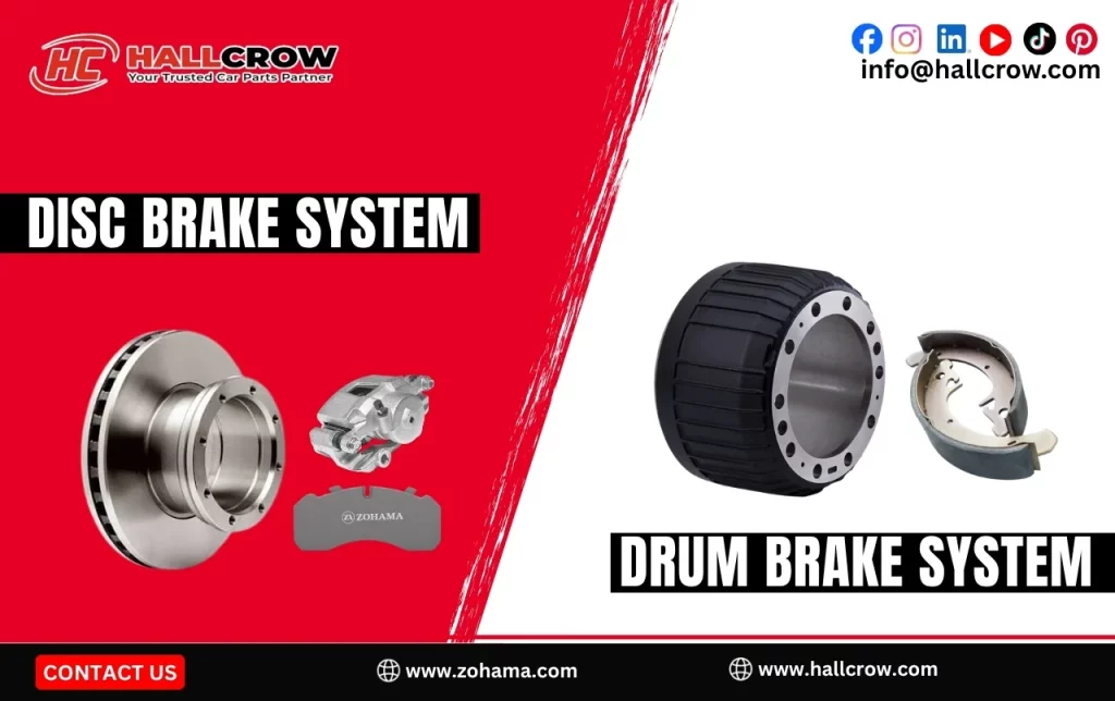Disc and drum brake parts.