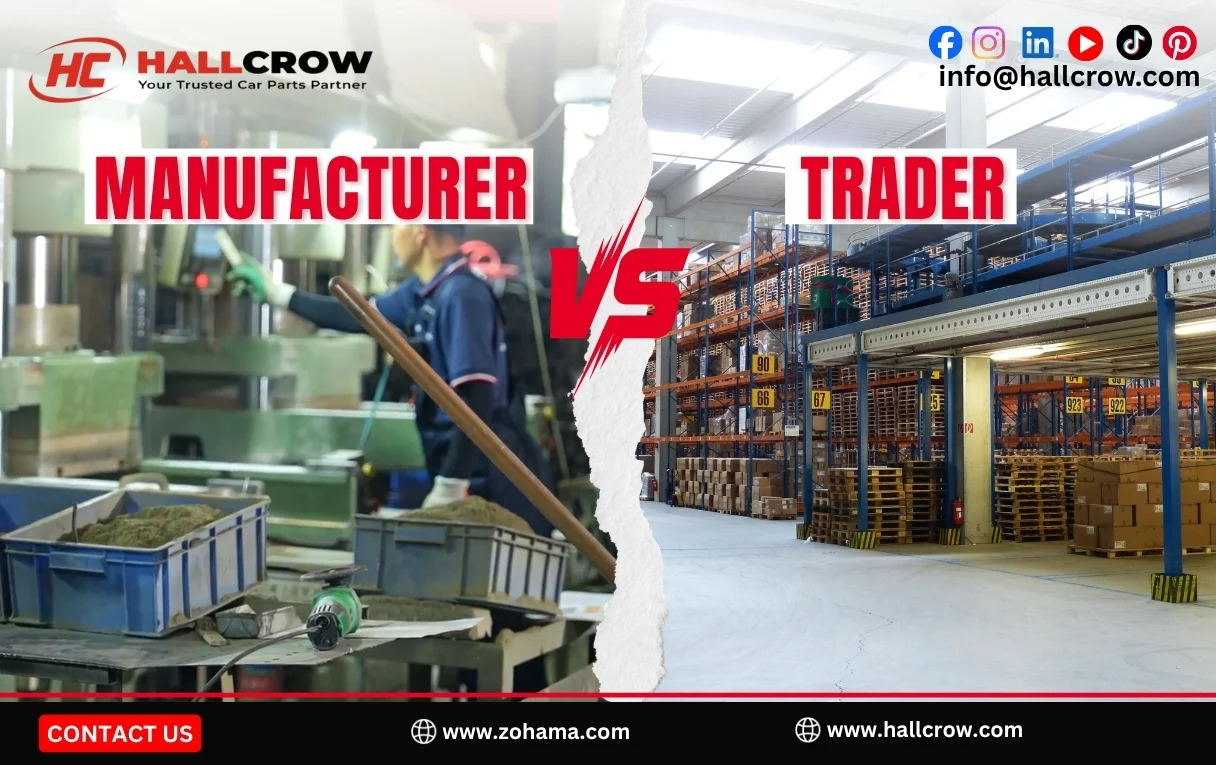 Auto Parts Manufacturer vs Trader: What B2B Buyers Should Know