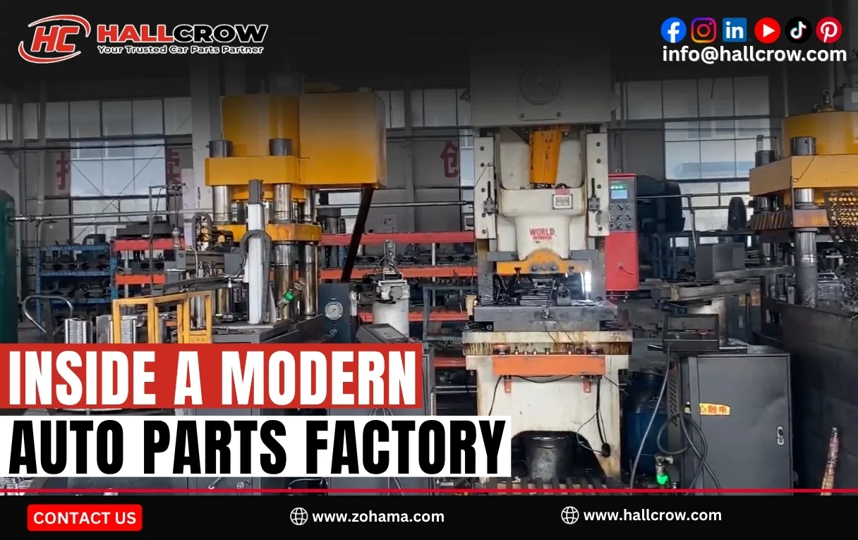 Inside a Modern Auto Parts Factory: From Material to Finished Part