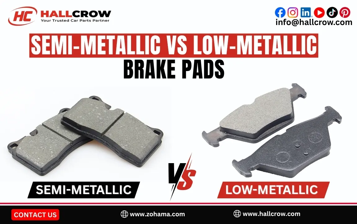 Brake Pad Materials: Semi-Metallic vs Low-Metallic for Heavy Vehicles